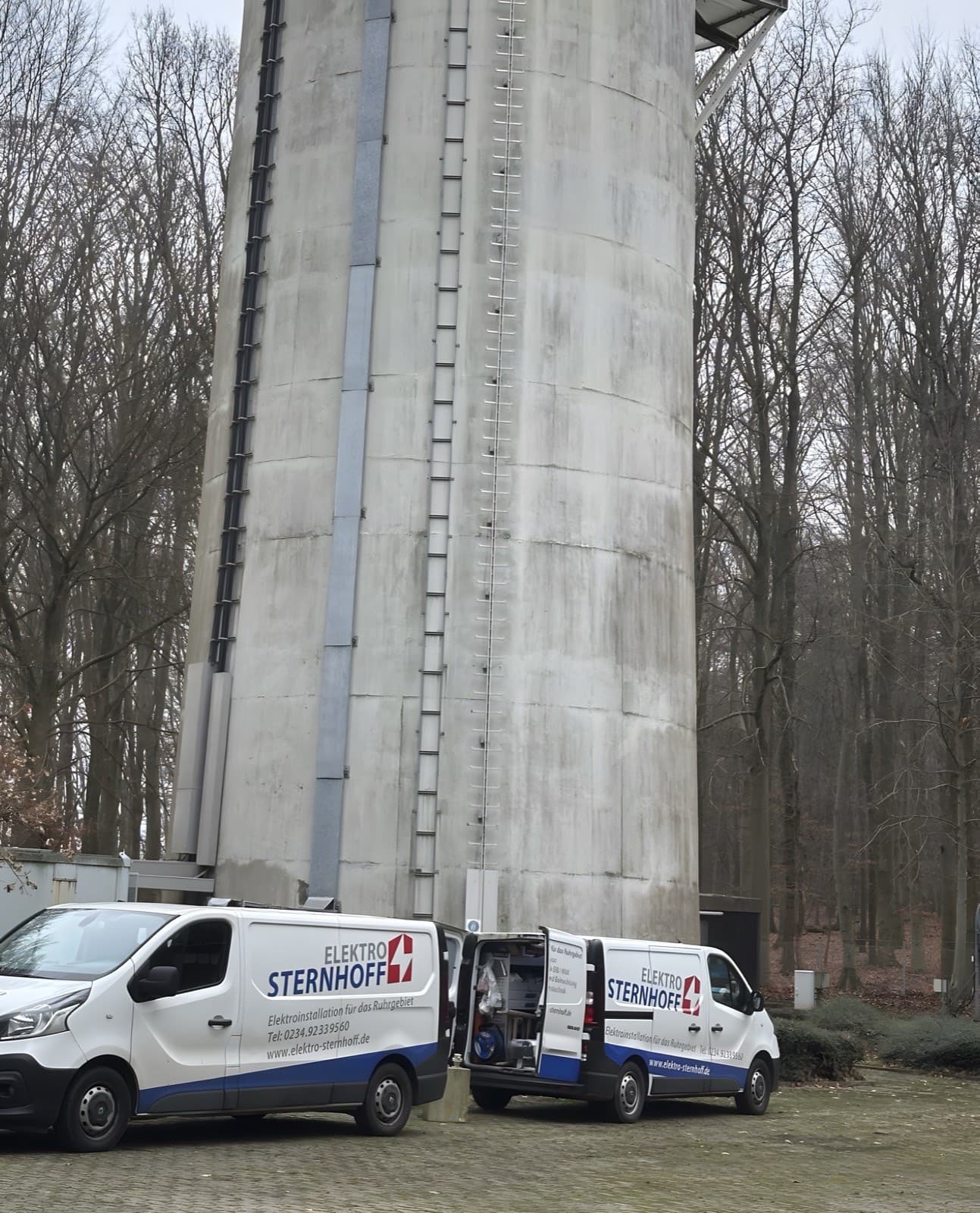 Stromversorgung an Mobilfunk-Infrastruktur